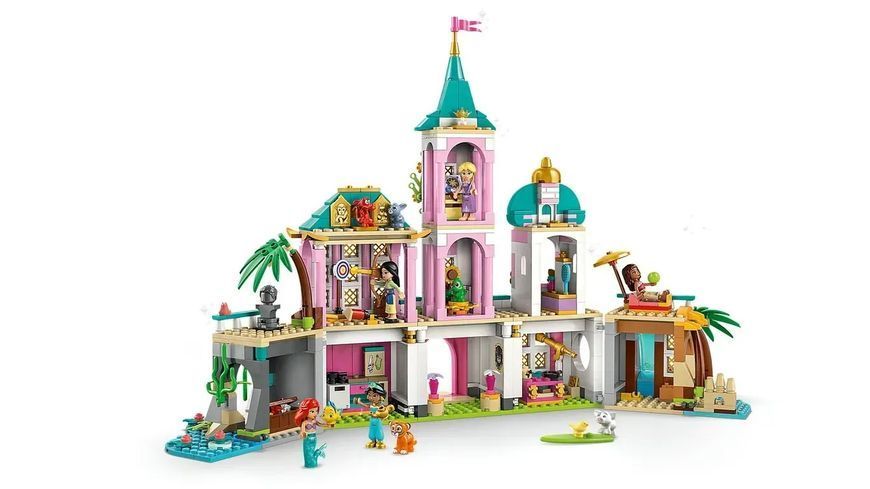 Блоковий конструктор LEGO Disney Замок принцеси та королівські улюбленці (43267) 613373 фото