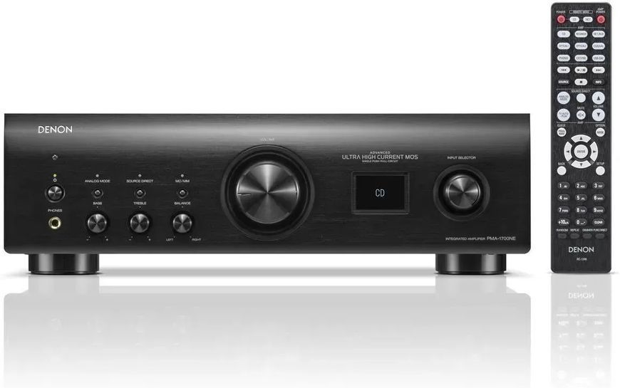 Інтегральний підсилювач Denon PMA-1700NE Black 605812 фото