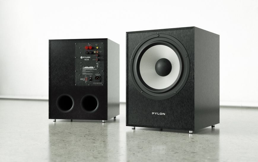 Сабвуфер PYLON AUDIO Pearl Sub Чорний щітковий алюміній 2016422 фото
