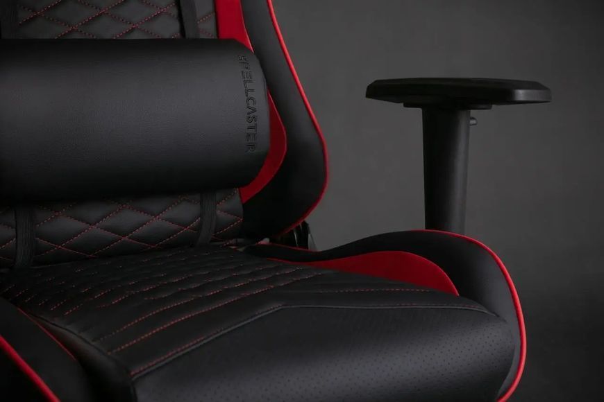 Компьютерное кресло для геймера Sense7 Spellcaster Black/Red 018800 фото