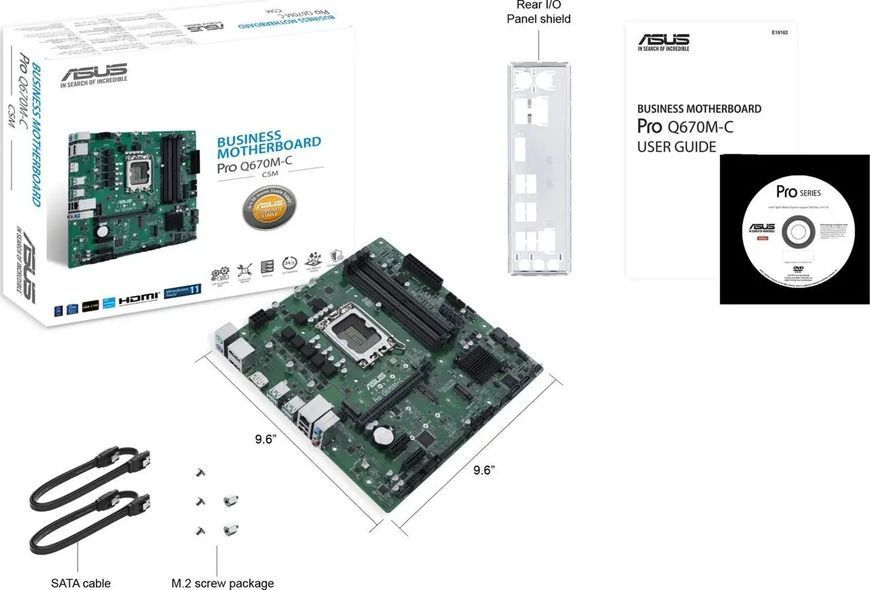 Материнская плата Asus Pro Q670M-C-CSM 021844 фото