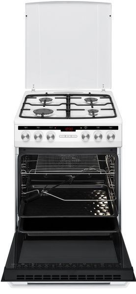 Кухня AMICA 58GED3.43HZPTADA(W) Термоциркуляция Вертел Решетки Пицца 280&deg;C 2079804 фото
