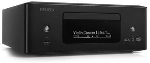 Стереопідсилювач DENON RCD-N12 DAB Чорний, HDMI ARC, CD-програвач, Тюнер AM/FM/DAB/DAB+, BT, Wi-Fi, AirPlay2, Multiroom HEOS 594531 фото