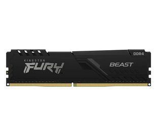 Пам'ять для настільних комп'ютерів Kingston FURY 16 GB DDR4 3600 MHz Beast Black (KF436C18BB/16) 350980ua фото