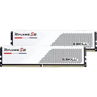 Пам'ять для настільних комп'ютерів G.Skill 64 GB (2x32GB) DDR5 5600 MHz Ripjaws S5 (F5-5600J2834F32GX2-RS5K) 027768 фото