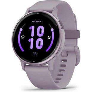 Смарт-годинник Garmin vivoactive 5 Metallic Orchid Aluminum Bezel with Orchid Case and Silicone (010-02862-13/53) 035124 фото