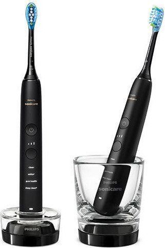 Електрична зубна щітка Philips Sonicare DiamondClean 9000 Black HX9914/54 012853 фото