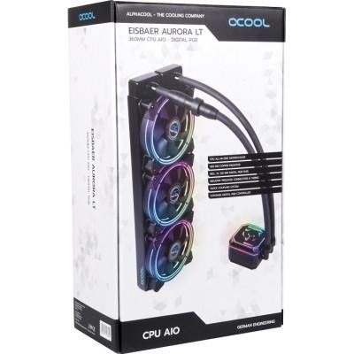 Водяне охолодження Alphacool Eisbaer Aurora LT360 CPU AIO Digital RGB (11679) 014072 фото