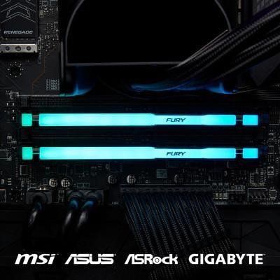 Пам'ять для настільних комп'ютерів Kingston FURY 32 GB DDR5 5200 MHz Beast RGB EXPO (KF552C36BBEA-32) 033788 фото