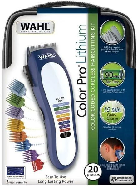 Машинка для стрижки Wahl Color Pro Lithium 79600-3716 021518 фото