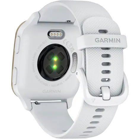 Смарт-годинник Garmin Venu Sq 2 Cream Gold Aluminum Bezel with White Case and Silicone Band (010-02701-01/11/81) 035295 фото