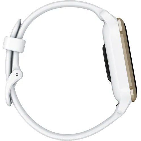 Смарт-годинник Garmin Venu Sq 2 Cream Gold Aluminum Bezel with White Case and Silicone Band (010-02701-01/11/81) 035295 фото