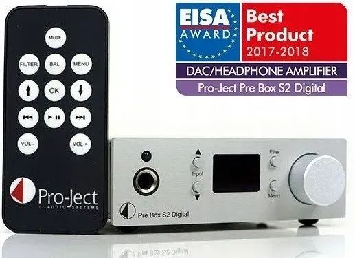 Фонокорректор Pro-Ject Pre Box S2 Digital Silver 599518 фото