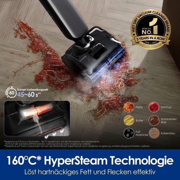 Електрична швабра TINECO Floor One S9 Artist Steam Pro 2112969 фото