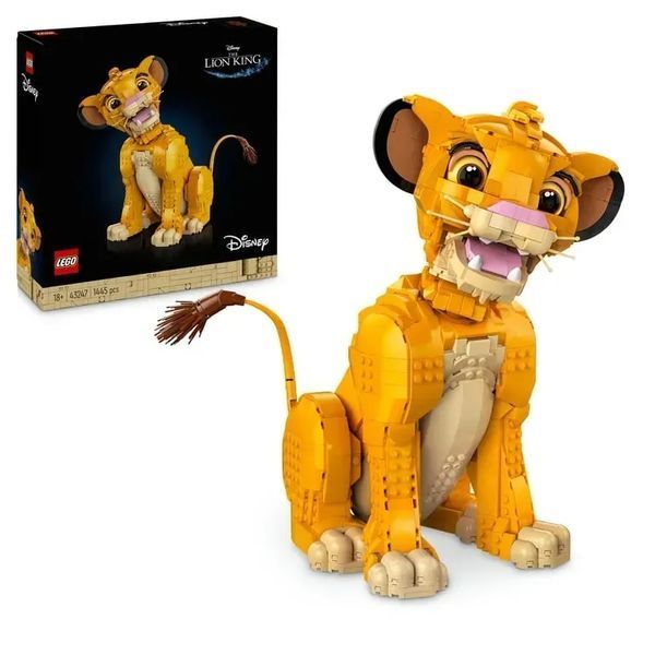 Блочный конструктор LEGO Disney Юный король Лев Симба (43247) 613387 фото