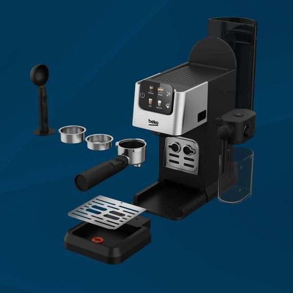 Рожковая кофеварка эспрессо Beko CaffeExperto CE4500 CEP 5304 X 610257 фото