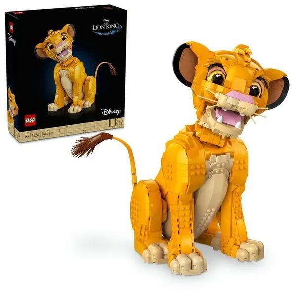 Блочный конструктор LEGO Disney Юный король Лев Симба (43247) 613387 фото