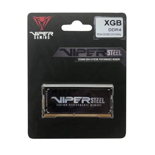 Пам'ять для ноутбуків Patriot 16 GB SO-DIMM DDR4 2666 MHz Viper Steel (PVS416G266C8S) 504177 фото