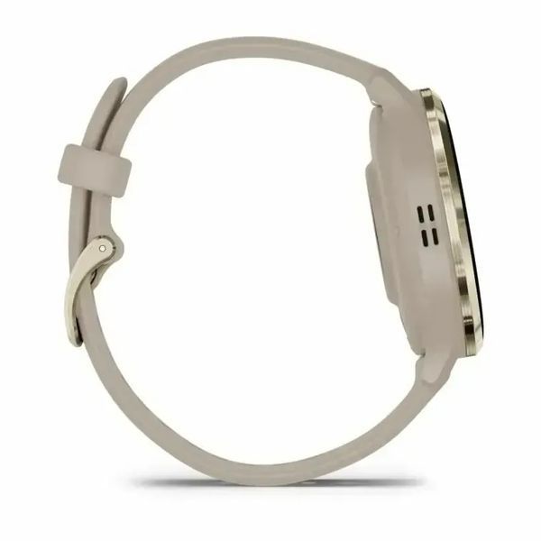 Смарт-годинник Garmin Venu 3S Soft Gold S. Steel Bezel w. French Gray Case and S. Band (010-02785-02/52) 612682 фото