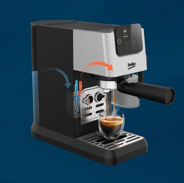 Рожковая кофеварка эспрессо Beko CaffeExperto CE4500 CEP 5304 X 610257 фото