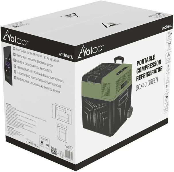 Портативний холодильник Yeticool Yolco BCX40 Green 597782 фото