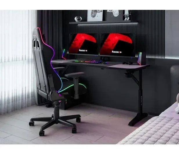 Геймерский игровой стол Huzaro Hero 4.6 Black 615088 фото