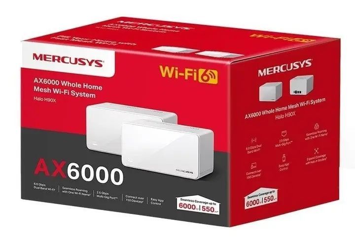 Mesh-система Mercusys Halo H90X 2-pack 001820 фото
