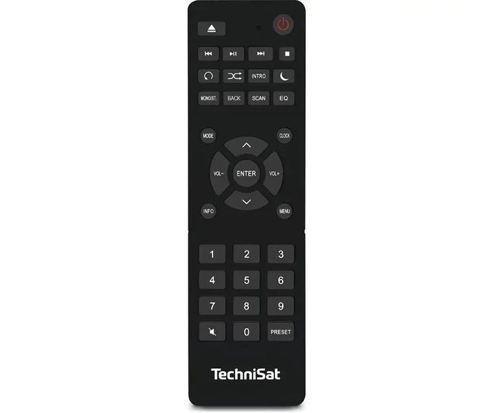 Радиоприемник TechniSat DigitRadio 371 CD IR Black 038857 фото