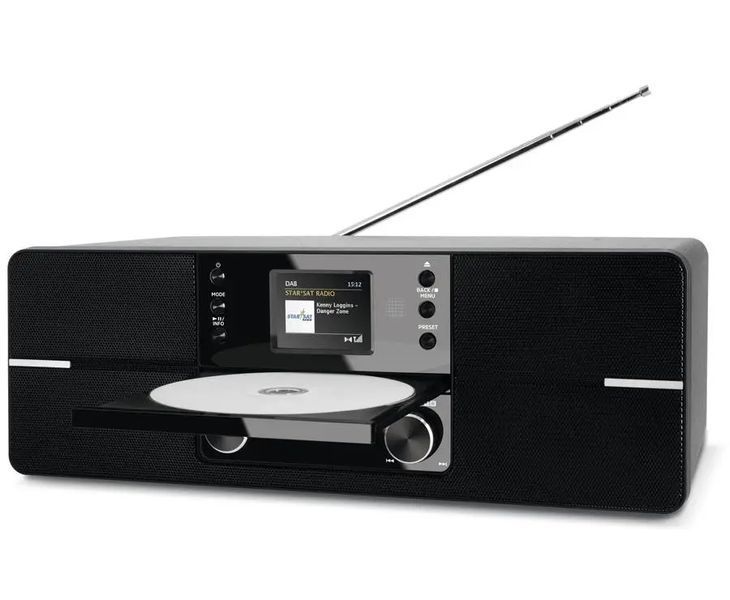 Радиоприемник TechniSat DigitRadio 371 CD IR Black 038857 фото