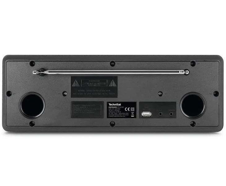 Радиоприемник TechniSat DigitRadio 371 CD IR Black 038857 фото