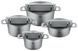 Набір каструль FISSLER Phi Collection (8 предметів) e2525076 фото 1
