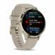 Смарт-годинник Garmin Venu 3S Soft Gold S. Steel Bezel w. French Gray Case and S. Band (010-02785-02/52) 612682 фото 2