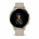 Смарт-годинник Garmin Venu 3S Soft Gold S. Steel Bezel w. French Gray Case and S. Band (010-02785-02/52) 612682 фото 5