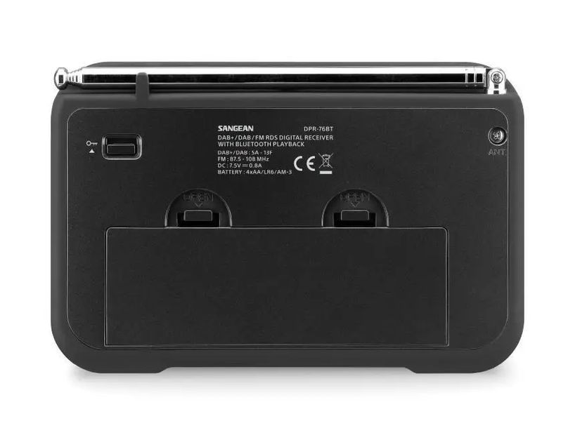 Радиоприемник Sangean DPR-76BT Black 039119 фото