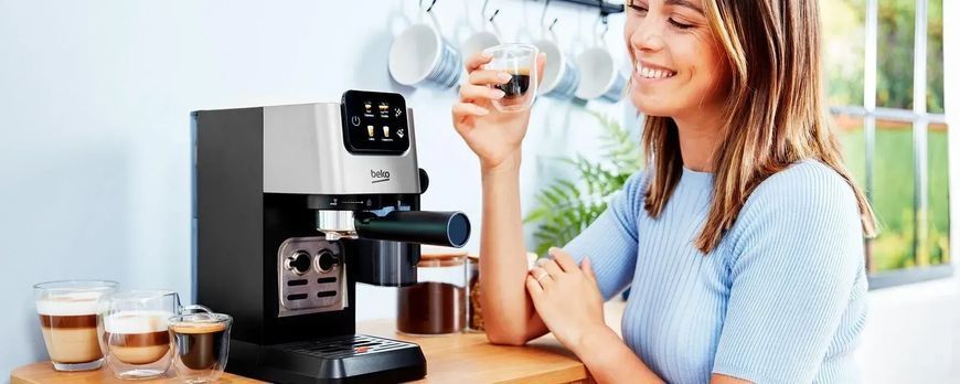 Рожковая кофеварка эспрессо Beko CaffeExperto CE4500 CEP 5304 X 610257 фото