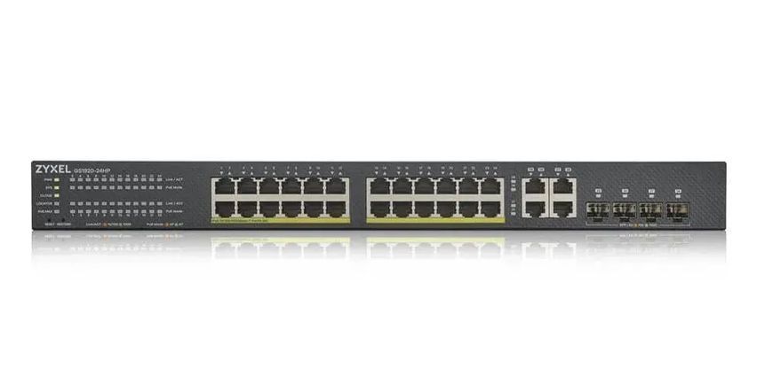 Коммутатор Smart ZyXEL GS1920-24HPV2 (GS1920-24HPV2-EU0101F) 477182ua фото