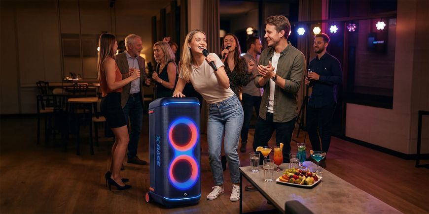 Power Audio MANTA Orion MASPK806B300 Мікрофон для караоке Чорний 2144320 фото