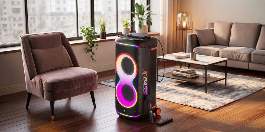 Power Audio MANTA Orion MASPK806B300 Мікрофон для караоке Чорний 2144320 фото