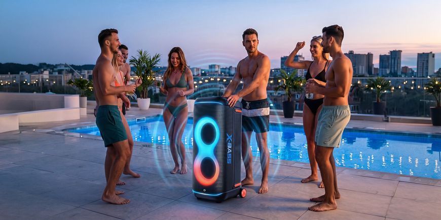 Power Audio MANTA Orion MASPK806B300 Мікрофон для караоке Чорний 2144320 фото