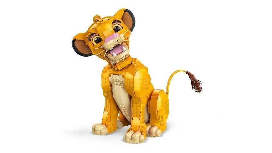 Блочный конструктор LEGO Disney Юный король Лев Симба (43247) 613387 фото