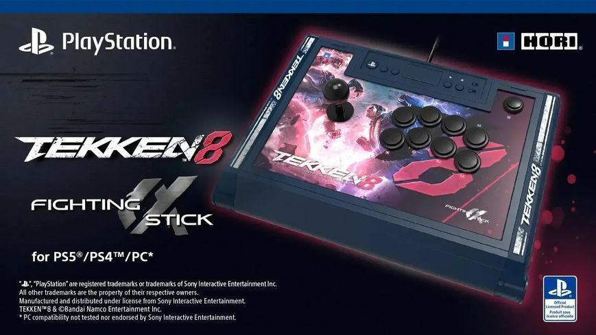 Геймпад Hori Fighting Stick Tekken 8 Edition 572435 фото