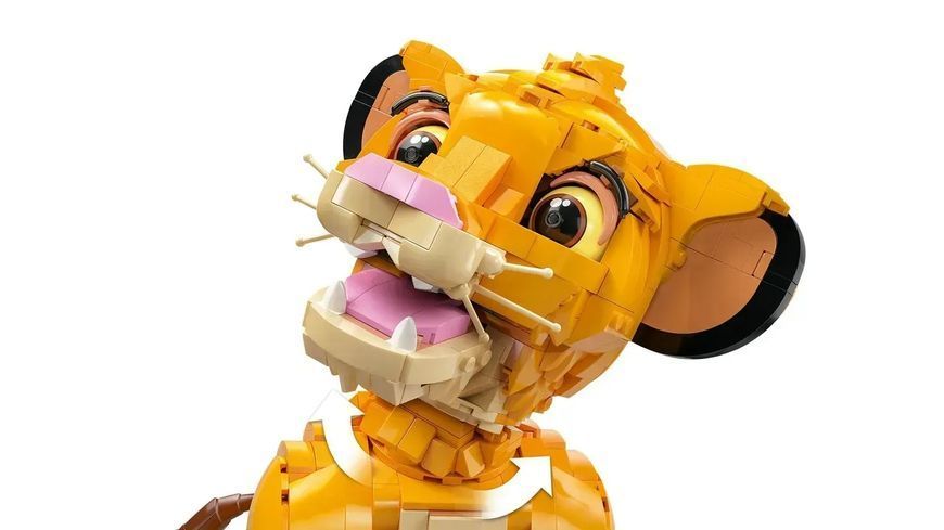 Блочный конструктор LEGO Disney Юный король Лев Симба (43247) 613387 фото