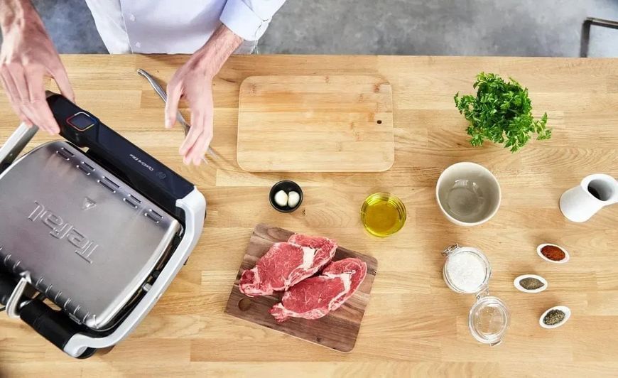 Электрогриль прижимной Tefal OptiGrill Elite GC750D30 290241ua фото