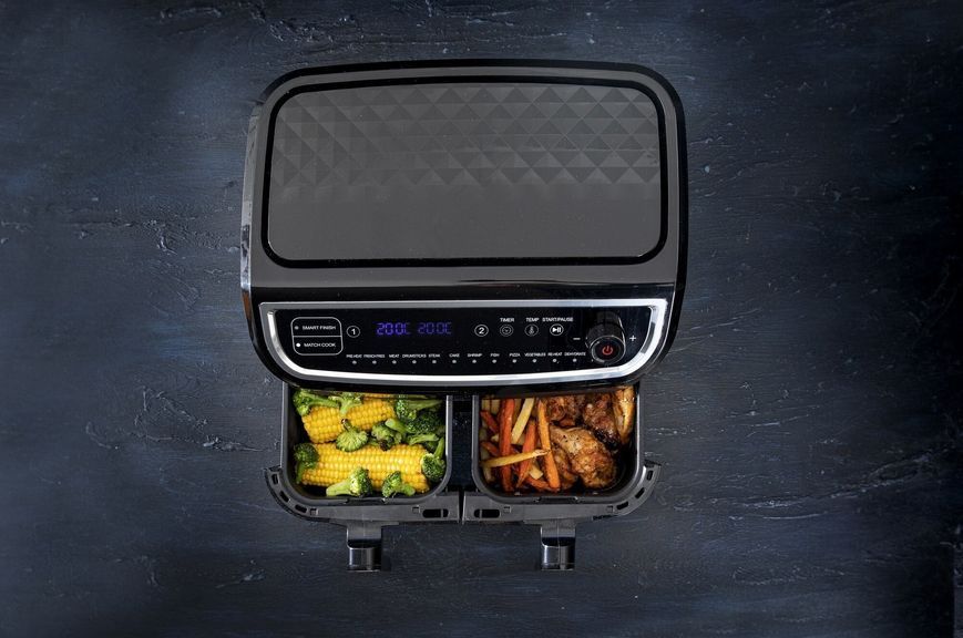 Фритюрница без масла Air Fryer GASTRONOMA 18290003 9л с двойной корзиной 12 автоматических программ e2389487 фото
