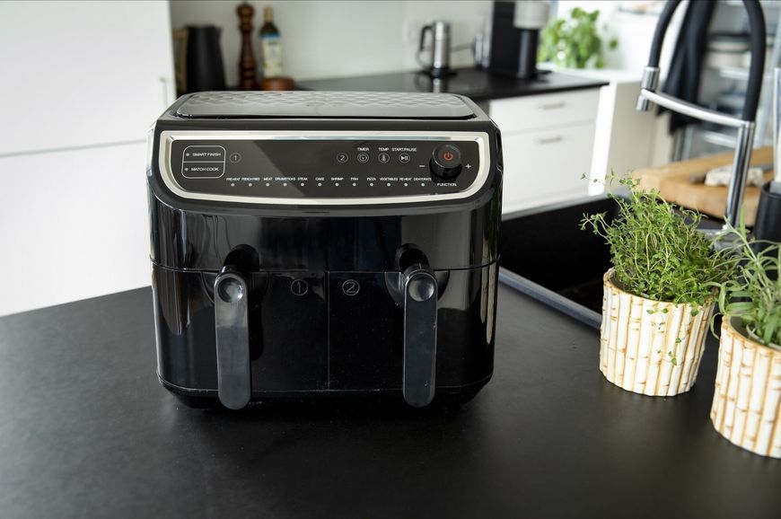 Фритюрница без масла Air Fryer GASTRONOMA 18290003 9л с двойной корзиной 12 автоматических программ e2389487 фото
