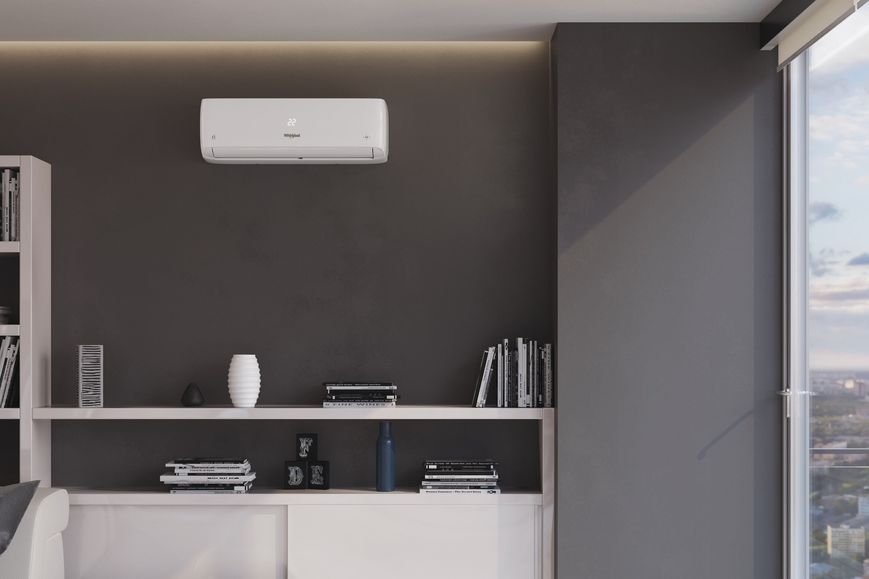 Спліт-кондиціонер, тепловий насос повітря-повітря WHIRLPOOL SPICR309W з послугою монтажу 514626 фото