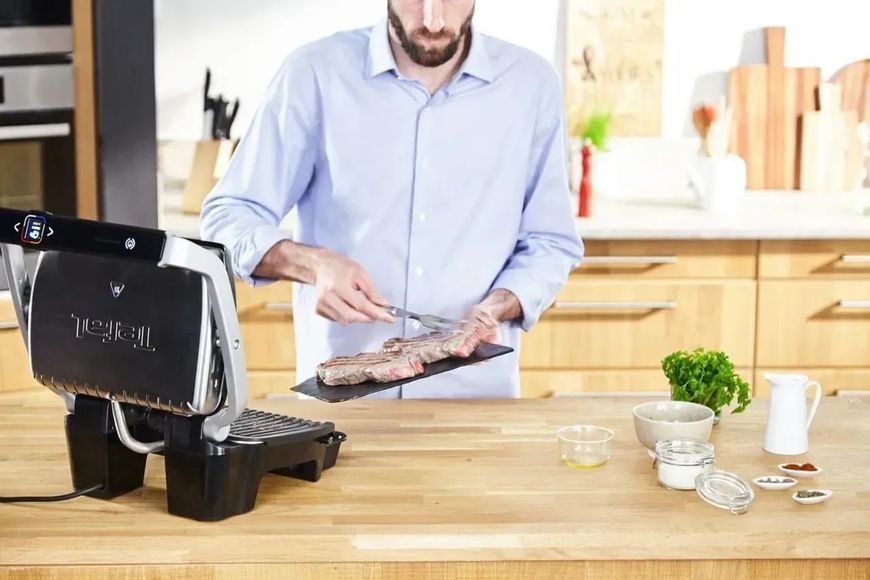 Электрогриль прижимной Tefal OptiGrill Elite GC750D30 290241ua фото