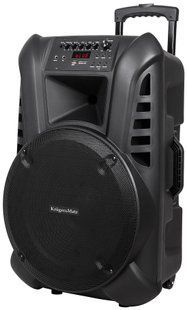 Power audio KR&Uuml;GER&MATZ KM1715 Мікрофон для караоке Чорний 313770 фото