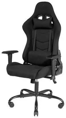 Компьютерное кресло для геймера Deltaco Gaming Black (DC220 GAM-096F) 018926 фото