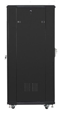 Шкаф RACK LANBERG 19" 32U FF01-6832-12B 600 x 800 мм, напольный, черный 470964 фото